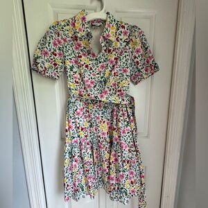 Kate Spade floral dress small like new